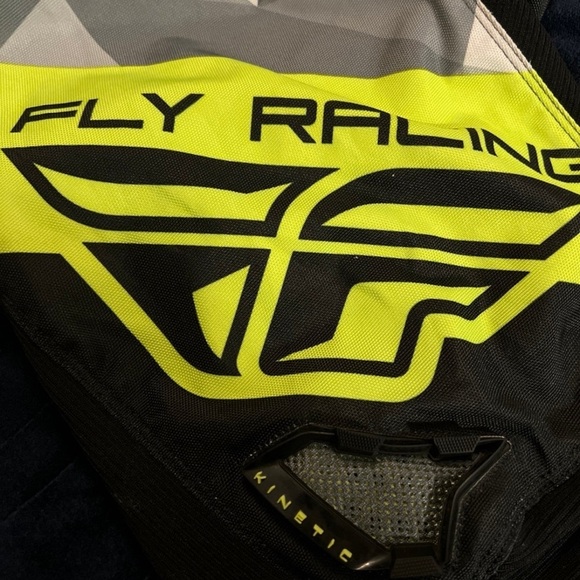 Fly Racing Kinetic Mesh Lined Riding Pants Size 30 - Picture 4 of 8